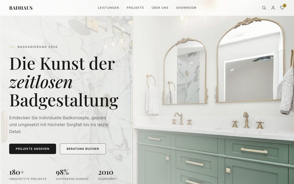 Badhaus – Badsanierung